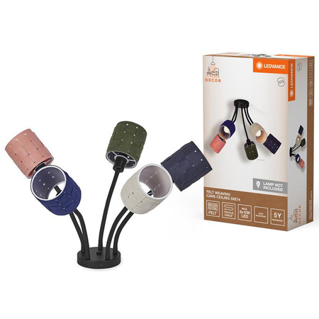 Dekorativní bodové stropní svítidlo E14 Multicolour Decor Ledvance