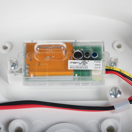 Plafond LED stropní svítidlo se senzorem pohybu Povrchová montáž 13W 1510lm CCT IP65 Bílá DABER KANLUX