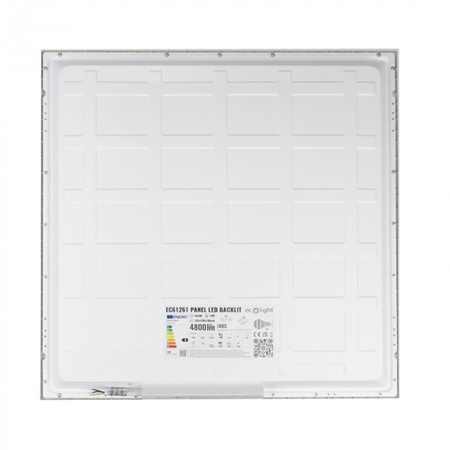LED panel 60x60 Zapuštěný podhled 40W 4800lm 4000K neutrální bílá Ecolight