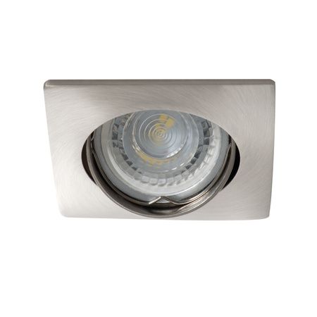 Stropní svítidlo NESTA GU10/GU5,3 Square moving chrom mat KANLUX pro zápustnou montáž