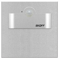LED schodišťové svítidlo 2.4W 6500K 230V IP20 hliníkové TANGO SHORT se snímačem pohybu Skoff