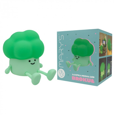 MARY'S BROTHER'S GREEN LED dětské noční světlo 2,5W 6500K dobíjecí za studena 1200mAh zelené