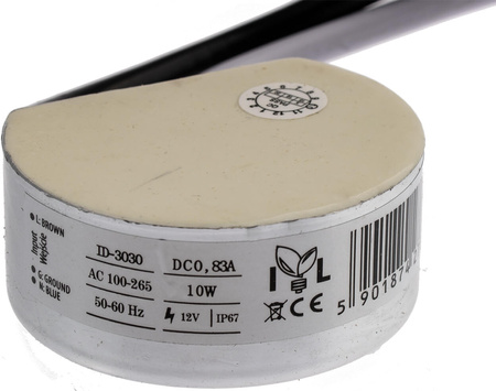 Vodotěsný napájecí zdroj 12V 10W 0.83A IP67 ID-3030