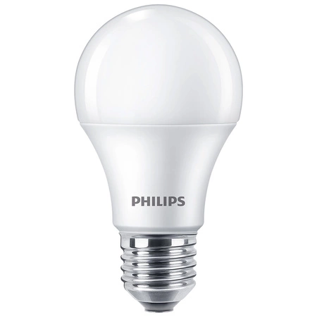 4x LED žárovka E27 A60 10W = 75W 1055lm 4000lK Neutral Milk PHILIPS