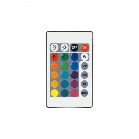 Dětské noční LED světlo 0,4W 3000K teplé + vícebarevné RGB USB dobíjecí 1200mAh bílé + dálkové ovládání VELKÝ MÉĎA MEDVÍDEK