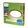 Stropní svítidlo LED Plafond 10W 1850lm 2700K SceneSwitch Black Pebblo Ultra Efficient Philips