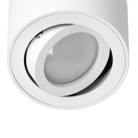 Halogenové bodové svítidlo pro povrchovou montáž GU10 Round White OH36 Kobi