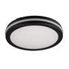 Stropní LED svítidlo pro povrchovou montáž 12W 1150lm CCT IP65 kulaté černé BENO KANLUX