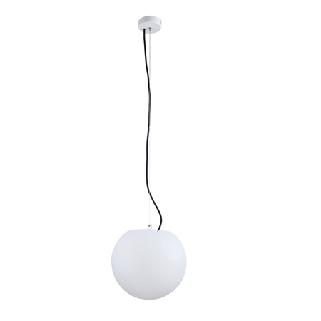 Venkovní zahradní závěsné svítidlo CUMULUS S 9751 E27 IP65 30 cm přesah Bílá Moderní Nowodvorski