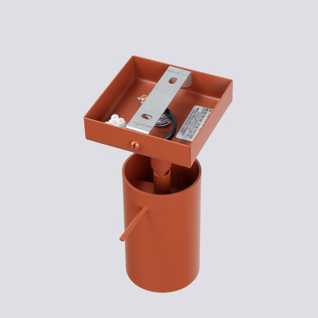 Nástěnné svítidlo Reflektor Tuba Spot GU10 Ochre Red Ring Bittersweet Shimmer SL.1506 Sollux