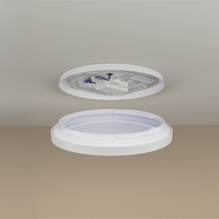 Stropní svítidlo LED Plafond 17W 1900lm 4000K Neutral Star Effect Moire CL200 Philips