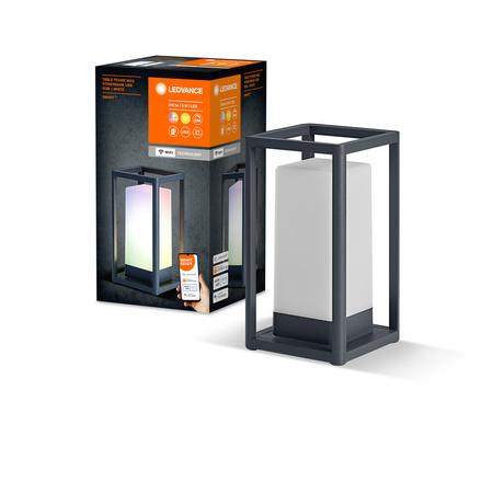 Chytrá venkovní LED stolní lampa RGB+W WIFI SMART+ POWERBANK USB FRAME STŮL Ledvance