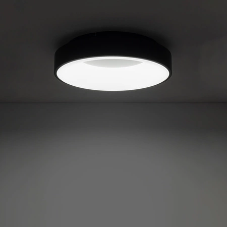 Plafond Stropní svítidlo LED Svítidlo pro povrchovou montáž 32W 2700lm 4000K Neutral Black NIKKI ROUND LED 11210 Nowodvorski