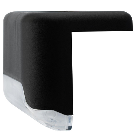 2x Solární LED schodišťové svítidlo Dekorativní lampa Soumrak Senzor IP44 Teplý