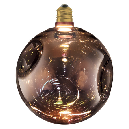 LED žárovka E27 Sphere 3,5W 300lm 2700K teplá bílá Decorative Black ELECTRO GLASS LARGE Osram