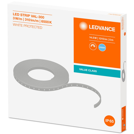 LED pásek 24V 14,5W 300LED studená bílá IP65 5m Ledvance