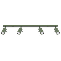 Bodové reflektorové stropní svítidlo Tuba 4x GU10 Olive Ring Bittersweet Shimmer SL.1504 Sollux