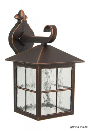 Venkovní zahradní fasádní svítidlo LED nástěnné svítidlo Wenecja K 3012/1/KW E27 Su-Ma
