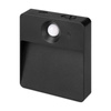 LED dobíjecí lampa 0,6W 85lm 3000/4000/6500K CCT 90° se stmívatelným senzorem pohybu Poli Masterled Black