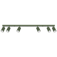 Bodové reflektorové stropní svítidlo Tuba 6x GU10 Olive Carbon Deep Space SL.1623 Sollux
