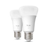 2x LED žárovka E27 A60 9,5W = 75W 1100lm 2700K teplá bílá SMART Smart Bluetooth ZigBee White Philips HUE