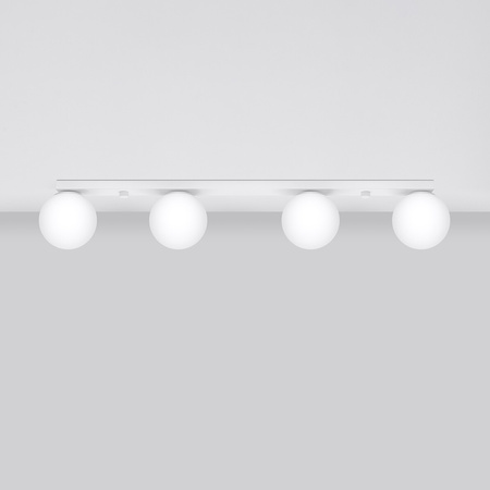 YOLI 4 4xG9 Bílé moderní stropní svítidlo SOLLUX