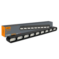 LED magnetické kolejnicové světlo 18W 1400lm 4000K neutrální CRI90 90° černá VIDEX