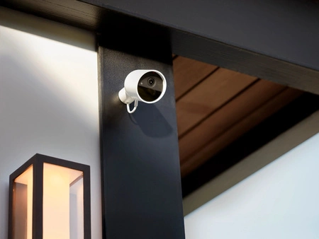 IP 2K QHD 1440p CMOS White Zigbee WiFi SMART bezpečnostní kamera Venkovní kabelová kamera Secure Philips HUE