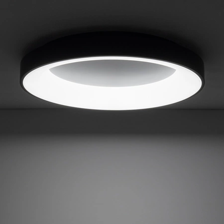 Plafond Stropní svítidlo LED 60W 5400lm 4000K Neutral Black NIKKI ROUND LED 11212 Nowodvorski