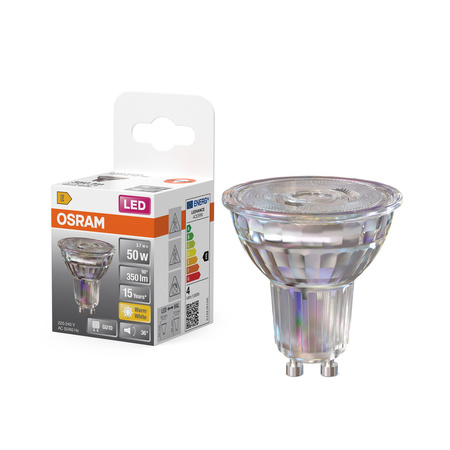 LED PAR16 reflektor GU10 2,4W = 35W 230lm 6500K studená bílá 36° STAR CLASSIC Osram