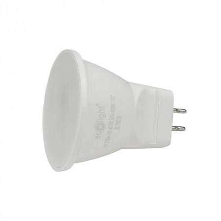 LED reflektorová žárovka MR11 3W 270lm 4000K Neutral 12V Ecolight