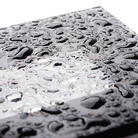 GLASI LED venkovní fasádní zahradní lampa 3W 3000K IP44 zapuštěná černá Kanlux