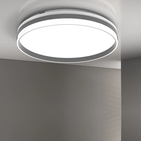 Stropní svítidlo LED Plafond 72W 8000lm CCT 120° White Black IP44 Pilot Dimmable Barbara Sanico Goldlux