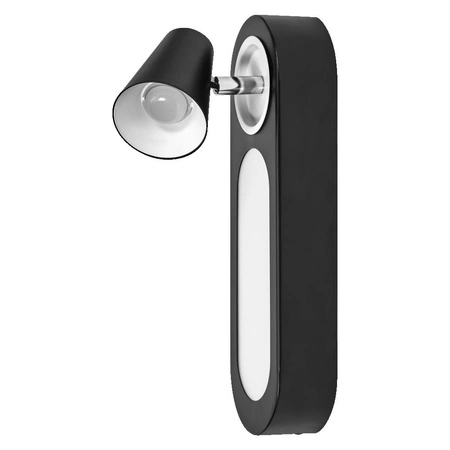 LED stropní nástěnné svítidlo Nástěnné svítidlo pro povrchovou montáž 13W 430lm CCT Dekorativní černý bod Neptune Ledvance