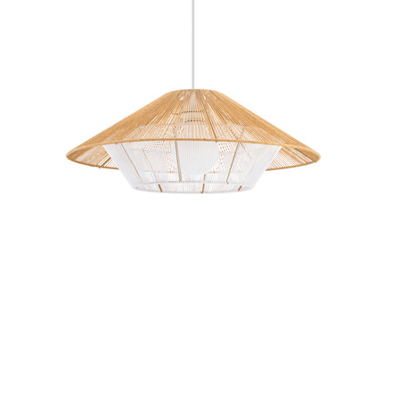 E27 Bílá skandinávská závěsná stropní lampa JAPANDI S 11156 Nowodvorski