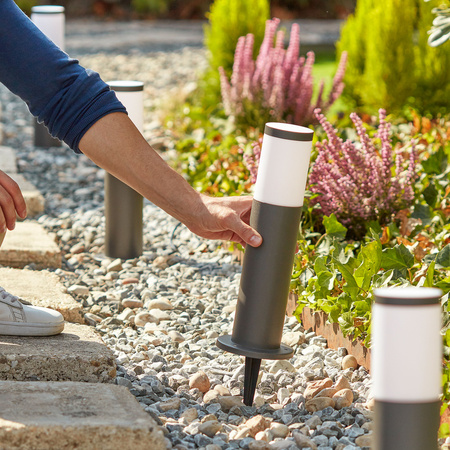 Základní sada PEDESTAL GardenLink svítidel 3x6W 12V 2700K IP44 Antracit PHILIPS