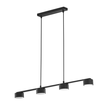 DALLAS BLACK Lustr závěsný Stropní svítidlo černé Moderní 4xGX53 6244 TK Lighting