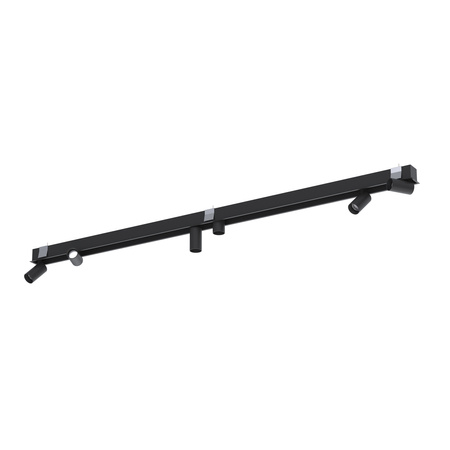 Stropní svítidlo Flush Mounted Spotlight 6x GU10 Black Modern MONO DEEP 10463 Nowodvorski