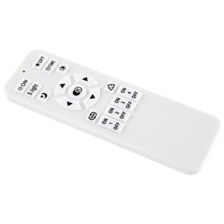 GALAXIS VIRGO 72W LED stropní svítidlo černé + dálkové ovládání