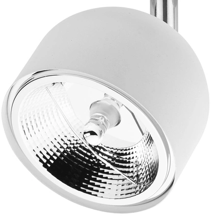 TRACER WHITE tříokruhový lištový reflektor Bílý ES111 GU10 6054 TK Lighting