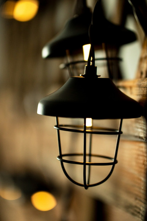 SOLAR GIRLAND 10x kovová lucerna 4.5m zahradní dekorativní 3000K Teplá bílá