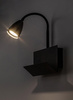 Nástěnné svítidlo LED GU10 Black Modern Tacito Rabalux