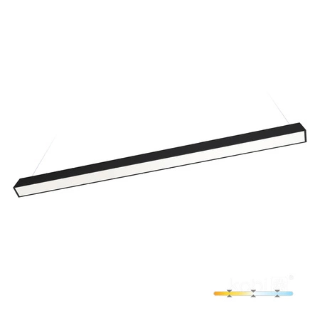 Stropní LED svítidlo 40W 4800lm CCT černé Koline Kobi