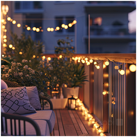 Solární venkovní zahradní lampa LED 0,12W 3000K Warm Black IP44 Aura Kobi