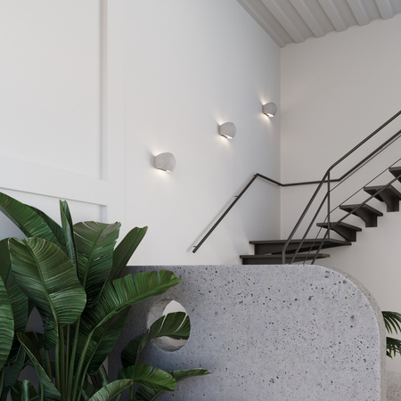 Nástěnné svítidlo Nástěnné svítidlo 2x G9 Concrete Grey GLOBE Persian Indigo SL.1362 Sollux