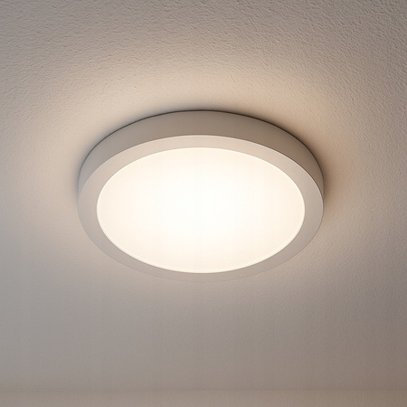 LED panel Stropní svítidlo 12W 960lm 4000K Neutrální povrchová montáž Kulatá bílá Proma Masterled