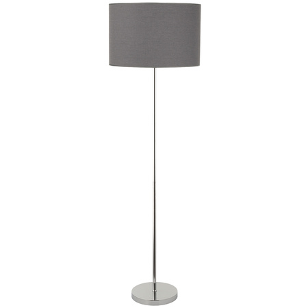 HOTEL 9300 Nowodvorski Stojací lampa šedá E27 Materiál+ocel Minimalistický