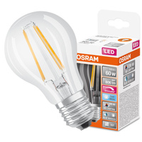 LED žárovka E27 A60 5,8W = 60W 806lm 4000K Neutrální 300° CRI90 Stmívatelné vlákno OSRAM SUPER STAR+
