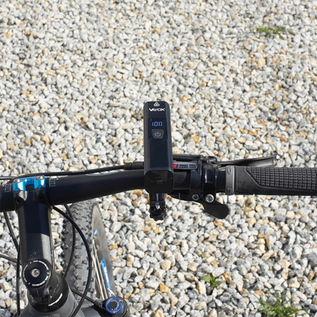 Přední světlo na kolo LED USB s dobíjecí baterií 6 světelných režimů VAYOX
