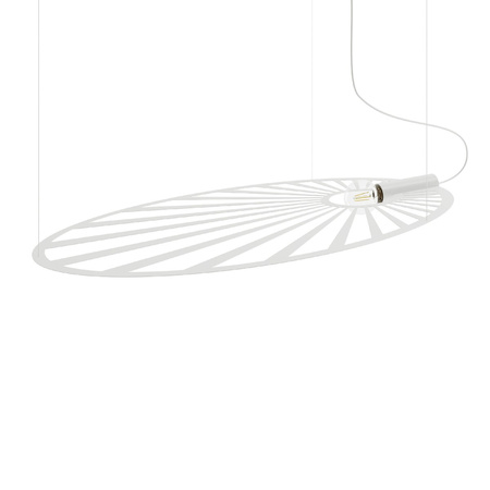 LED závěsné stropní svítidlo LEHDET E27 110cm bílé SOLLUX